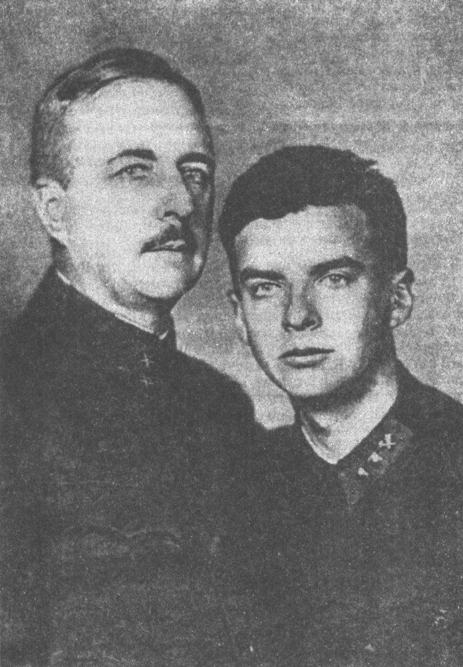 Евгений Александрович Шиловский с сыном Женей