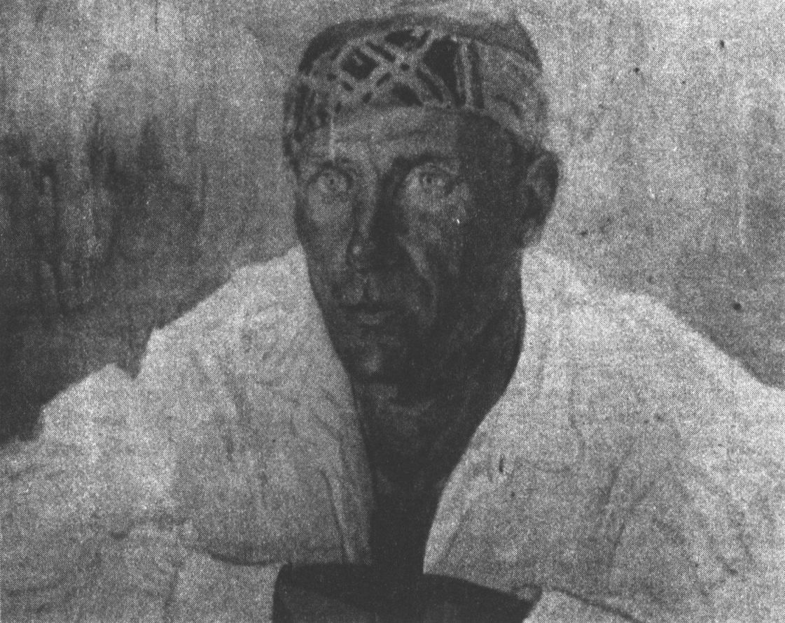 М.А. Булгаков. Портрет, сделанный О.П. Остроумовой в Коктебеле. 1925 г.