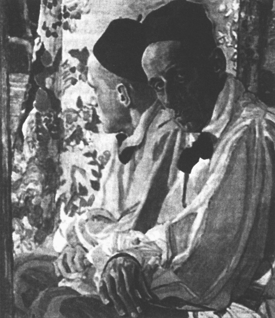 А. Головин. Портрет В.Э. Мейерхольда. 1917 г.