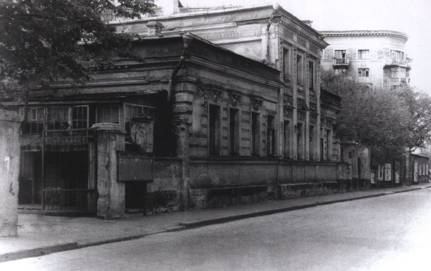 Воротниковский переулок, дом 1. 1950-е гг.