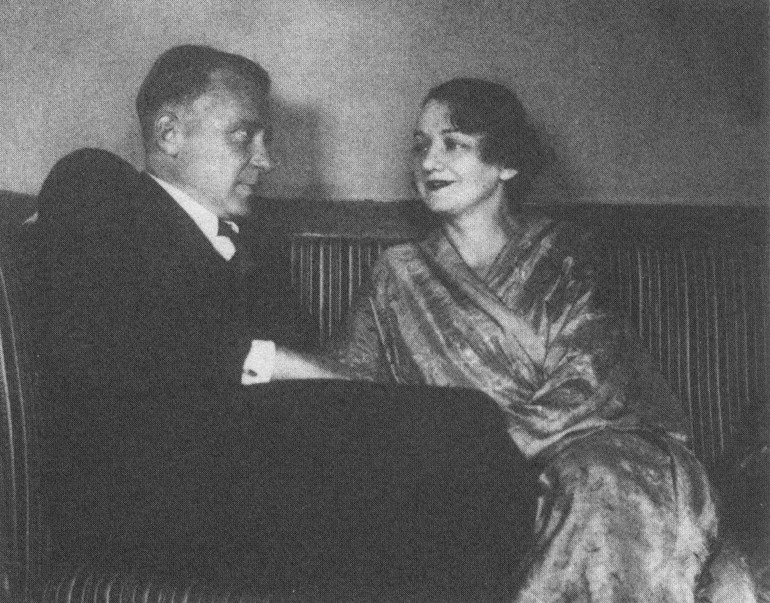 М.А. Булгаков и Е.С. Булгакова. Москва. 1935 г.