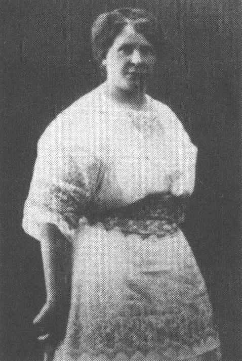 Варвара Михайловна Булгакова (1869—1922), урожденная Покровская, мать М.А. Булгакова. 1914