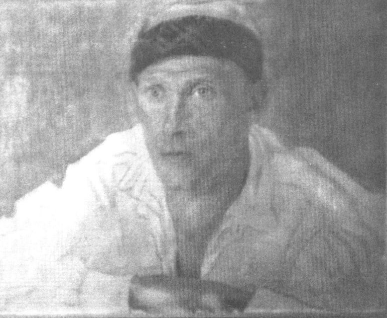 Портрет М.А. Булгакова в Коктебеле. Работа А.П. Остроумовой-Лебедевой. 1925 г. Акварель