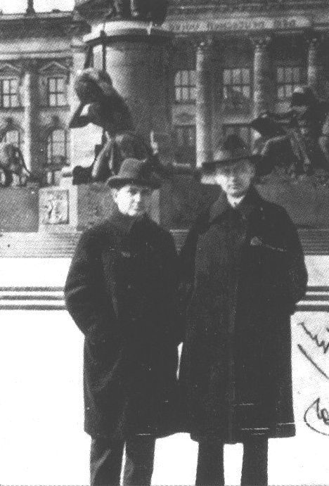 И.П. Уборевич (справа). Берлин, 1928 г.