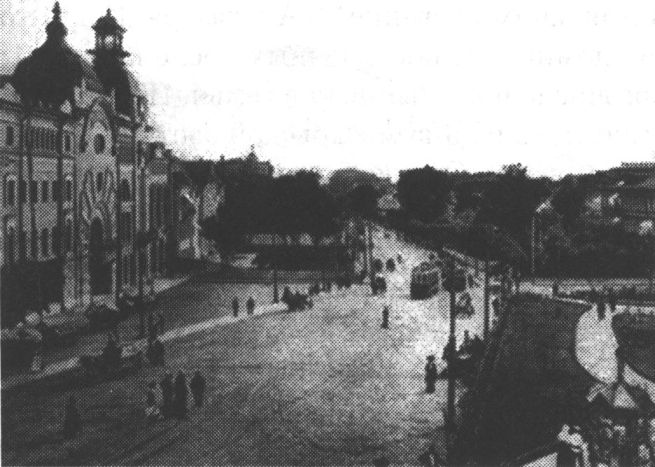 Площадь Старых Триумфальных ворот, 1910-е гг.