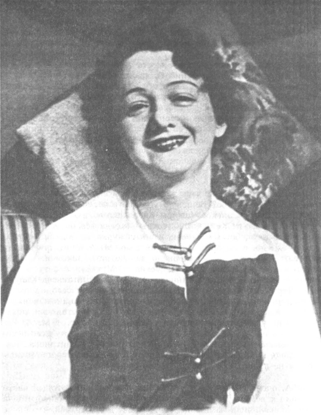 Е.С. Булгакова. 1936 г. Фото Б. Шапошникова