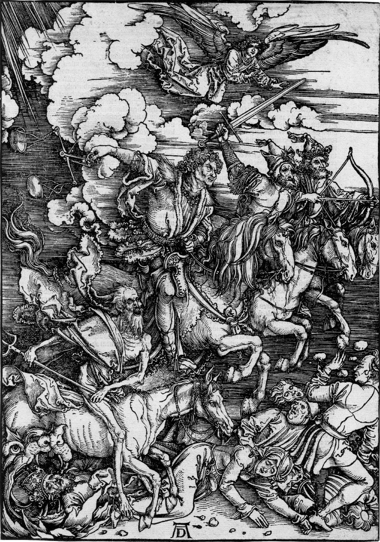 Альбрехт Дюрер. Четыре всадника Апокалипсиса. 1497—1498