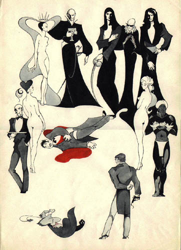 Иллюстрации Елены Еськовой к «Мастеру и Маргарите»