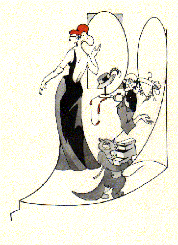 Иллюстрации Елены Еськовой к «Мастеру и Маргарите»