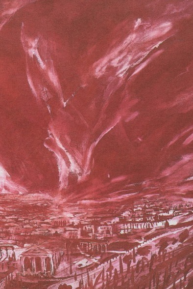 Гроза над городом. Иллюстрации Бориса Жирку