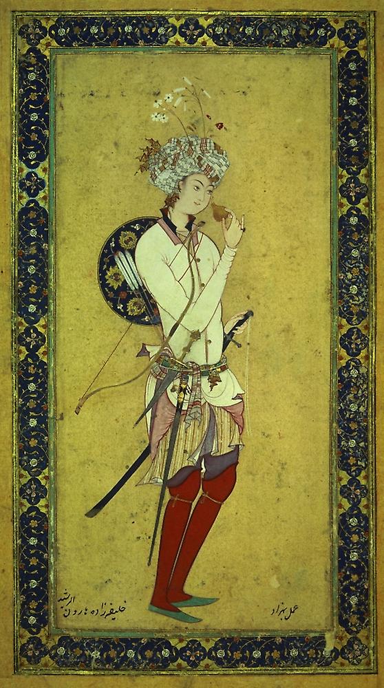 Харун аль-Рашид. Персидская миниатюра нач. IX в. 