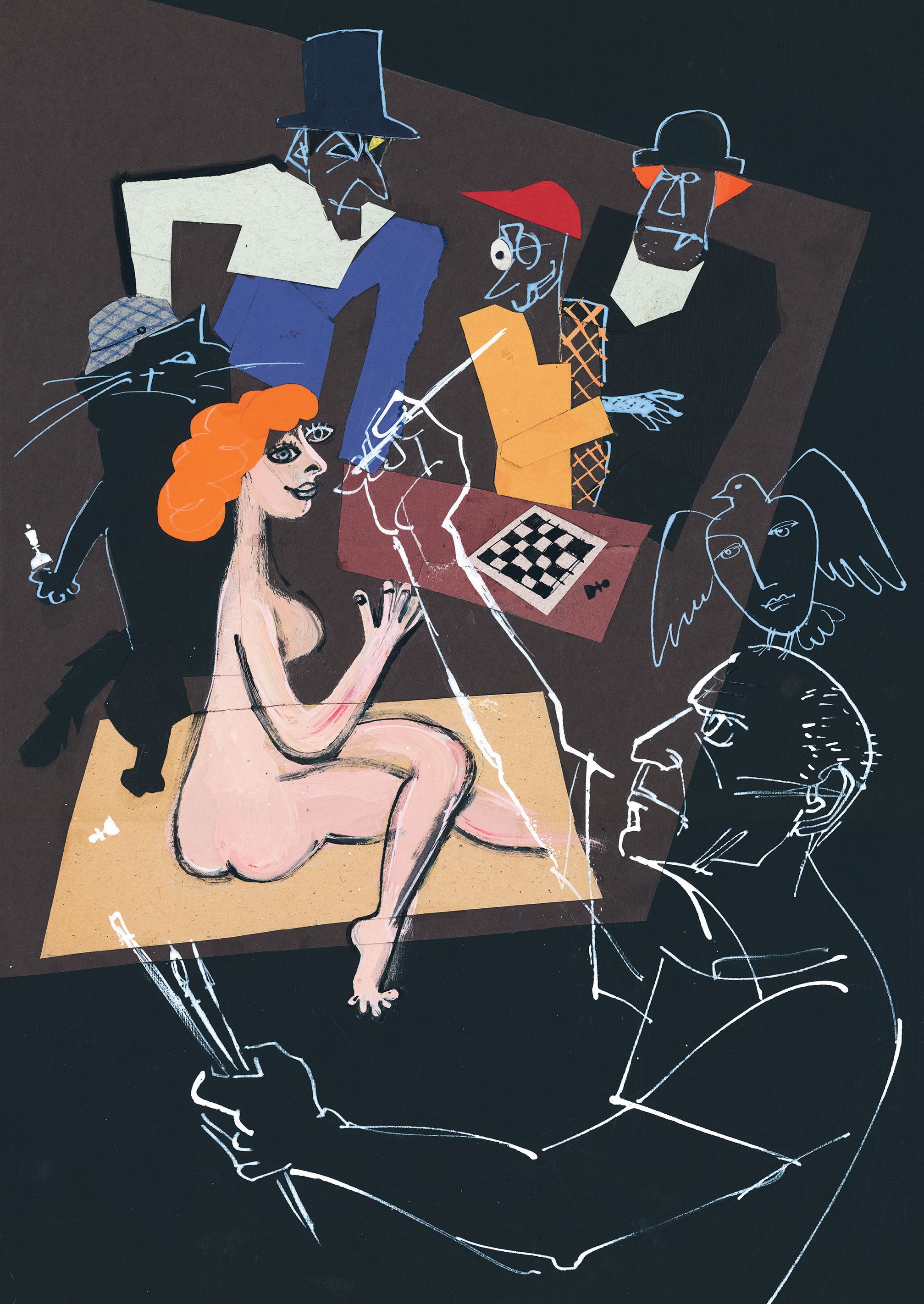 Иллюстрации Ольги Граблевской к «Мастеру и Маргарите»