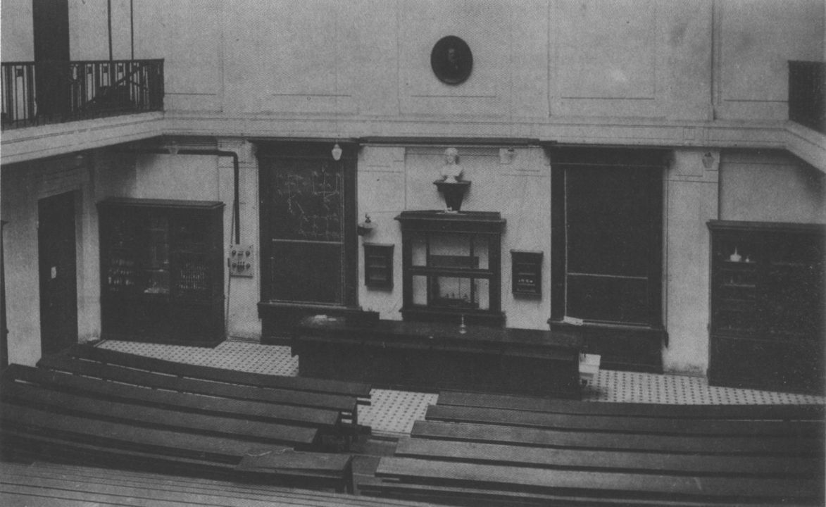 Химическая аудитория, 1910 год