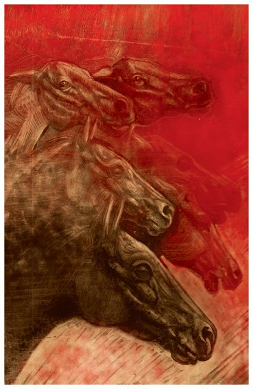 Волшебные кони. Иллюстрации Тийаны Кович