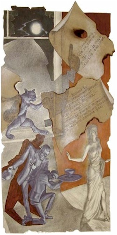 Маргарита и свита Воланда. Иллюстрации Леонида Ковтуна