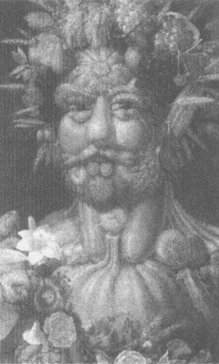 Дж. Арчимбольдо. Портрет Рудольфа II в образе Вертумна