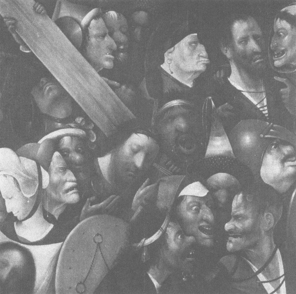 Иероним Босх. Несение креста. 1490