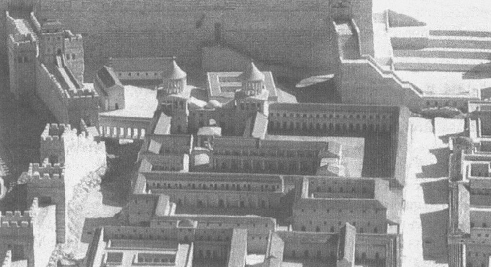 Хасмонейский дворец. Реконструкция