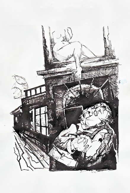 Иллюстрации Ксении Моргуновой к «Мастеру и Маргарите»
