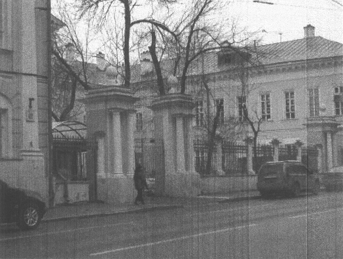 Вид на Дом Барышникова со стороны Мясницкой улицы