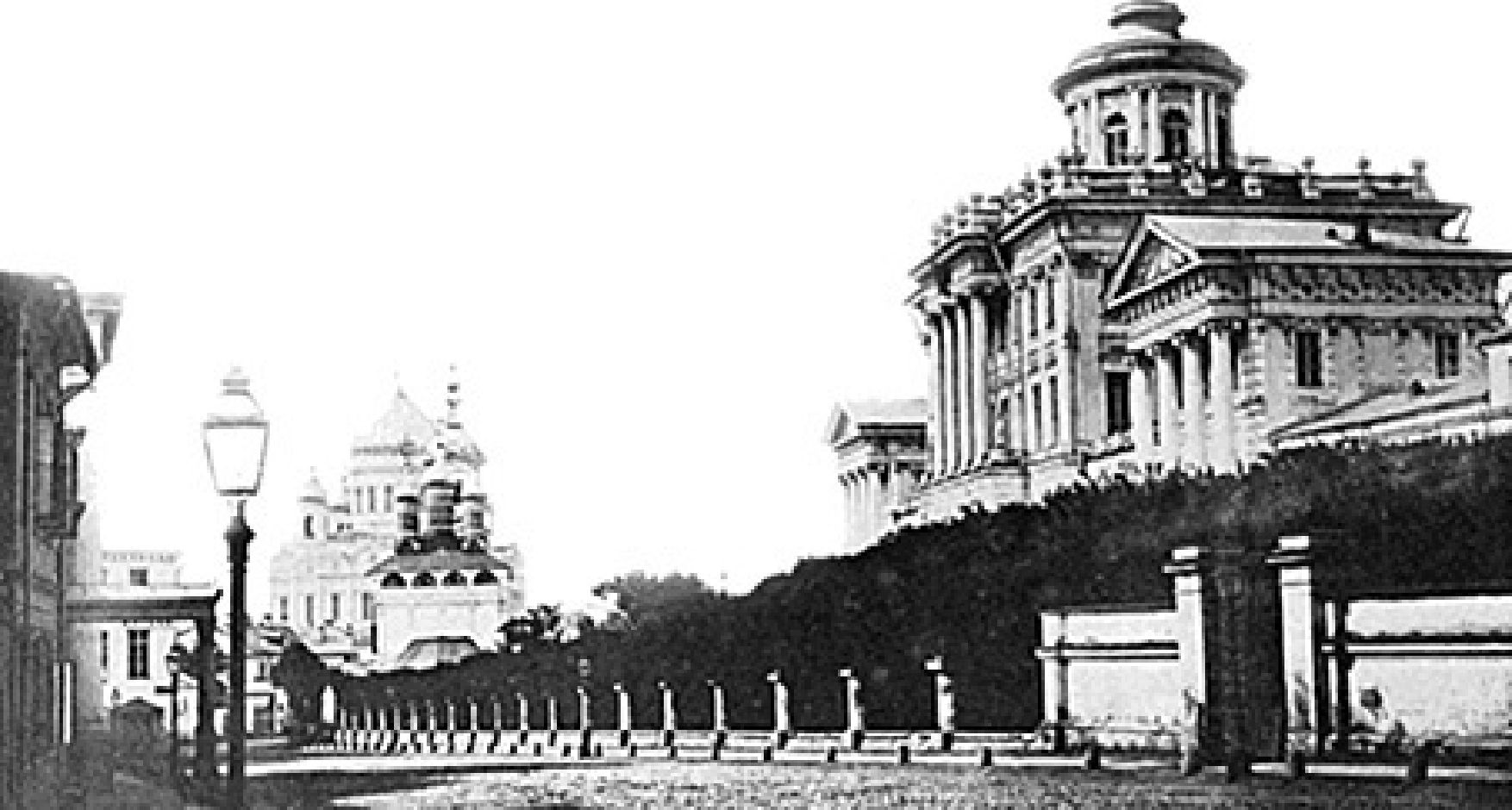 1877 г. Дом Пашкова на Моховой. Воланд и Левий Матвей встретились на его смотровой площадке