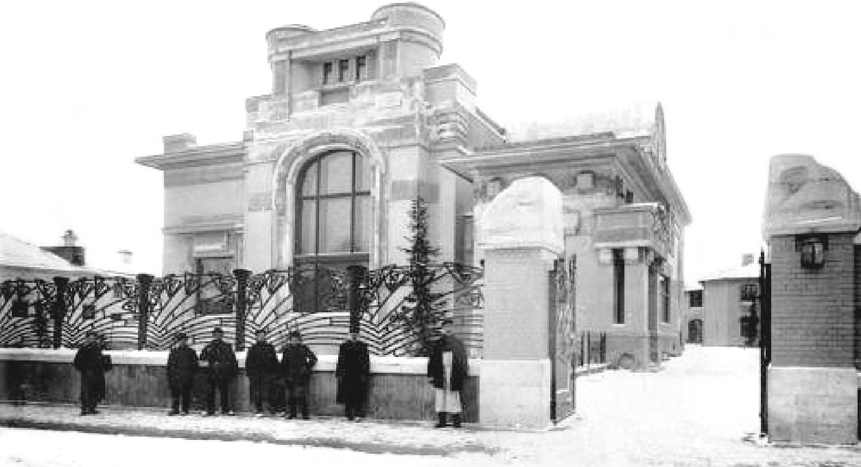 1910-е гг. Штатный переулок. Дом Александры Ивановны Дерожинской-Зиминой