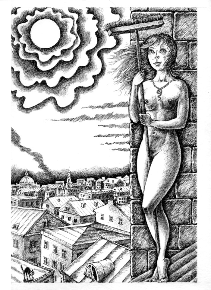 Иллюстрации Виктора Нелюбова к «Мастеру и Маргарите»