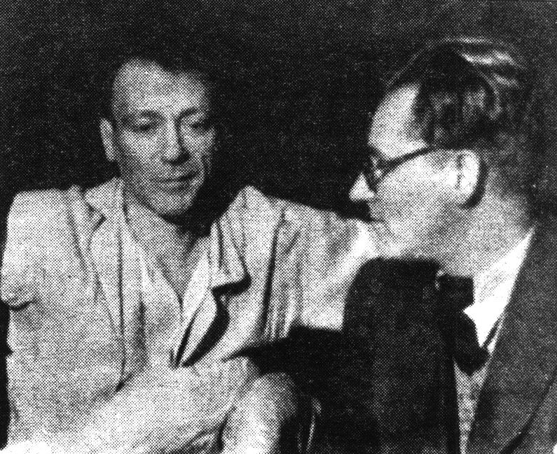М. Булгаков и С. Ермолинский, 1940
