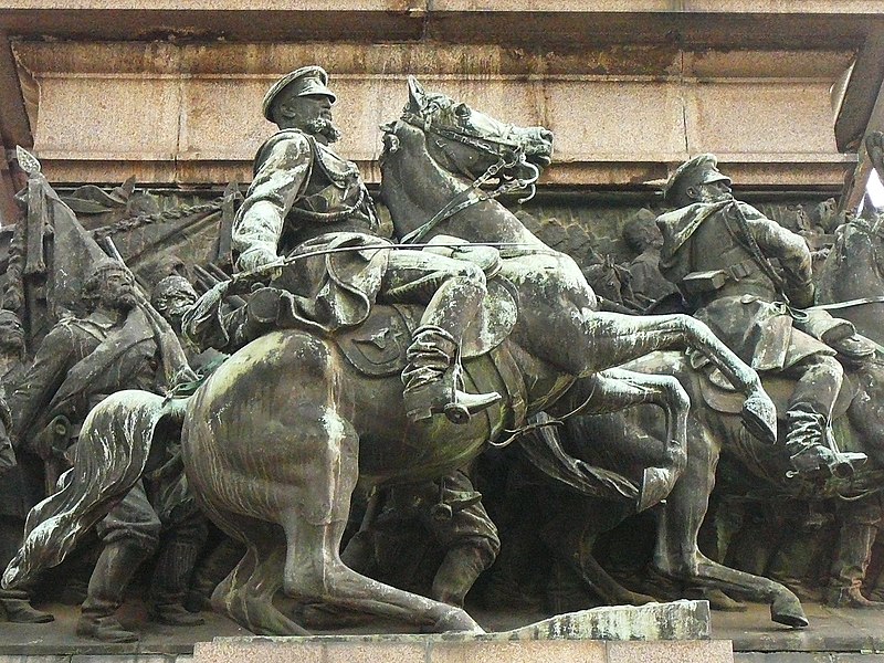 Памятник Александру II в Софии в Болгарии