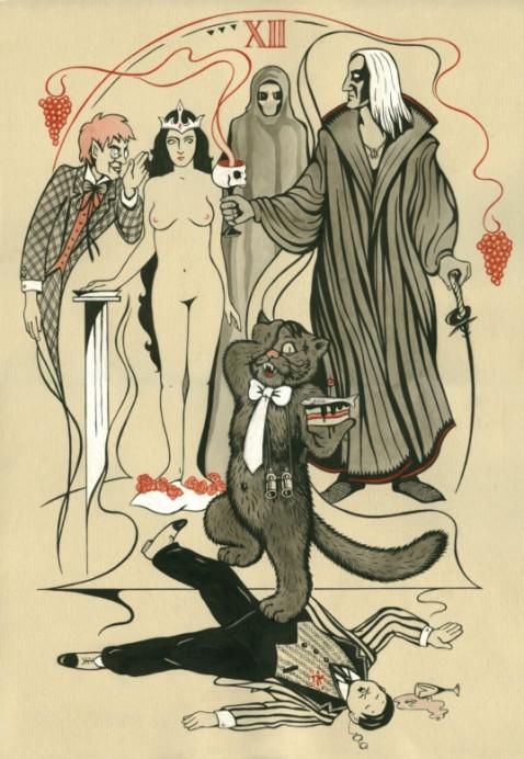 На балу у сатаны. Иллюстрации Виктора Павлушина к «Мастеру и Маргарите»