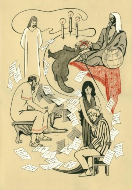 Рукописи не горят. Иллюстрации Виктора Павлушина к «Мастеру и Маргарите»