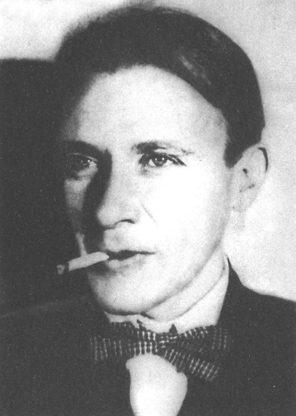 М.А. Булгаков в МХАТе на спектакле «Дни Турбиных». 1926 г.