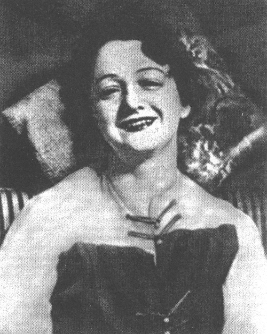 Е.С. Булгакова. 1936 г. Фото Б.В. Шапошникова