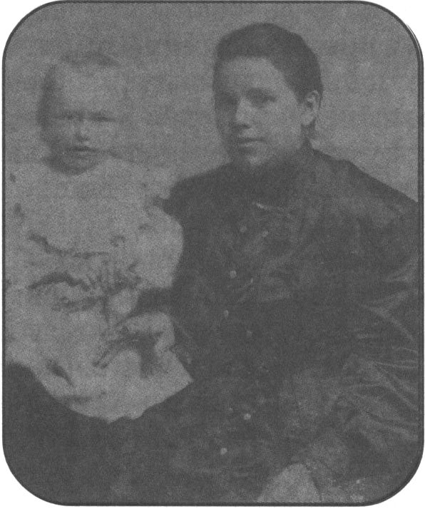 Турбина Мария с дочерью Варей. Середина 1900-х гг. (Архив А.Е. Чекуровой)