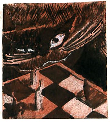 Живые шахматы. Иллюстрации Марии Романовой к «Мастеру и Маргарите»