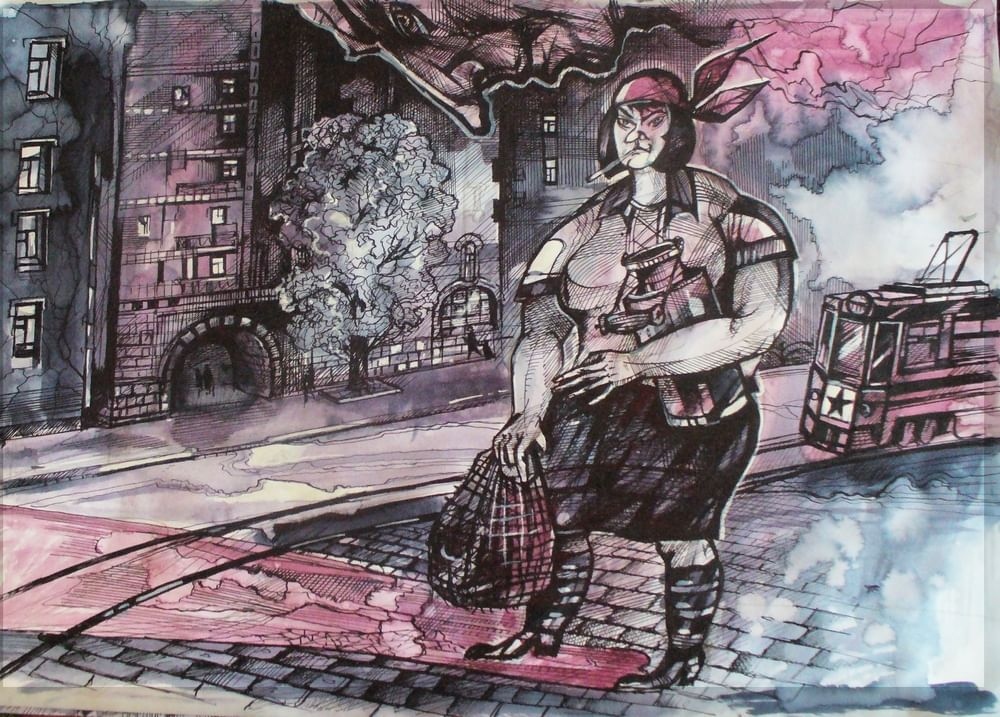 Иллюстрация Евгения Синчинова к «Мастеру и Маргарите»