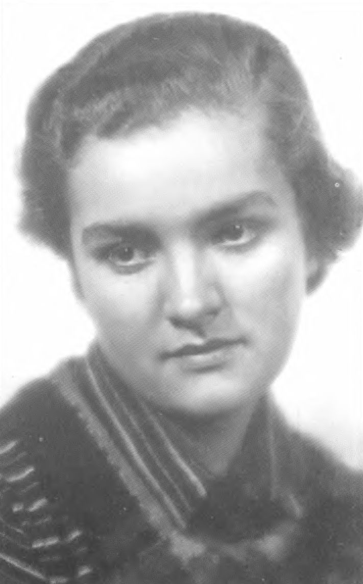 Дзидра Шиловская. 1942 год