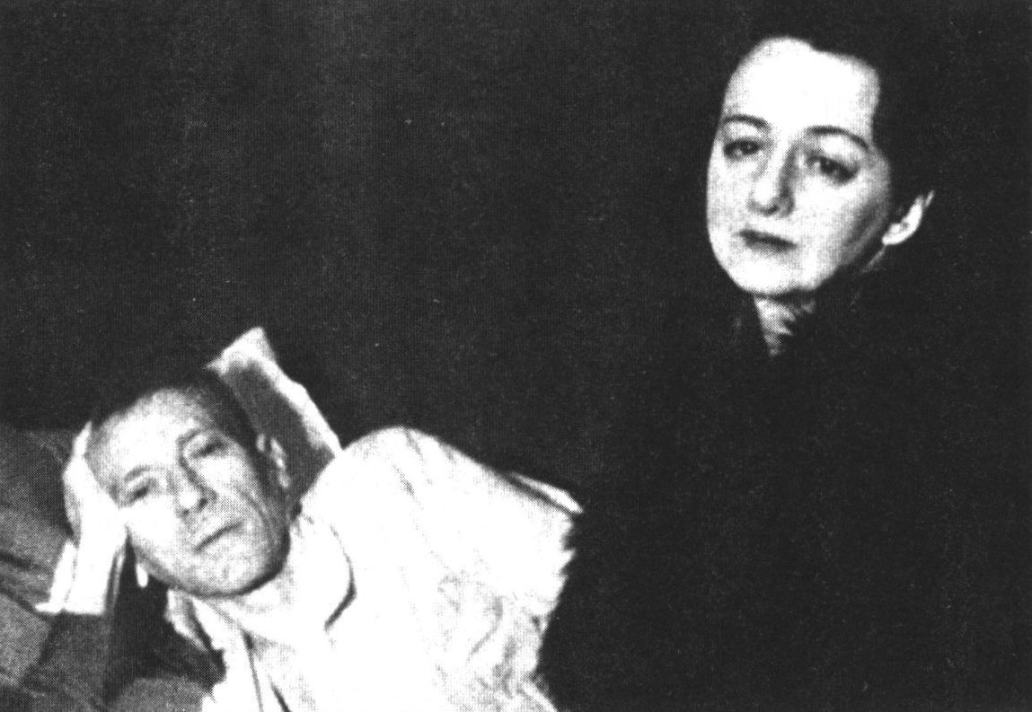 Булгаков и Елена Сергеевна в последние дни жизни писателя