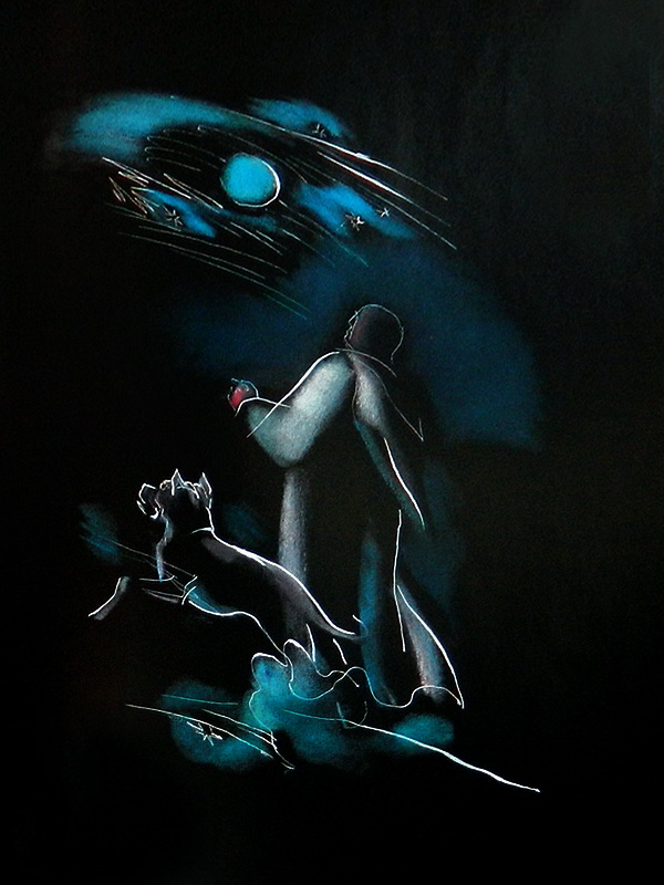 Лунная дорога. Иллюстрации Г.А.В. Траугот к «Мастеру и Маргарите»