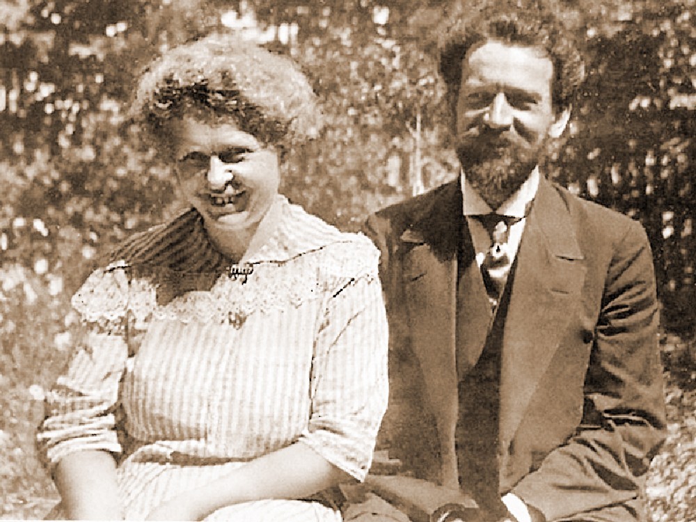 Варвара Михайловна Булгакова и ее второй муж Иван Павлович Воскресенский