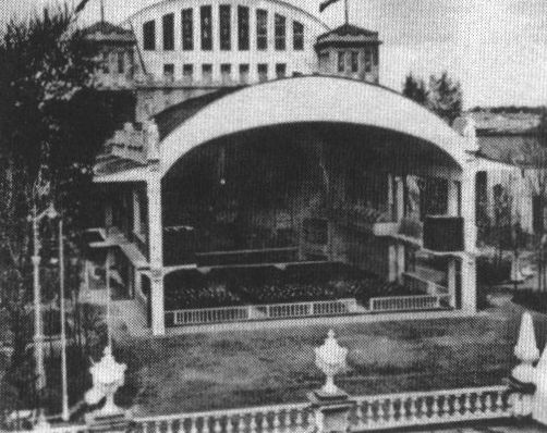 Каретный Ряд, дом 3. Сад «Эрмитаж». Зимний театр и открытая сцена. Фото 1909