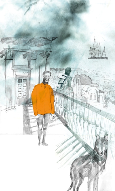 Пожар, Воланд и Банга. Иллюстрации Джоанны Кржемпек к «Мастеру и Маргарите»