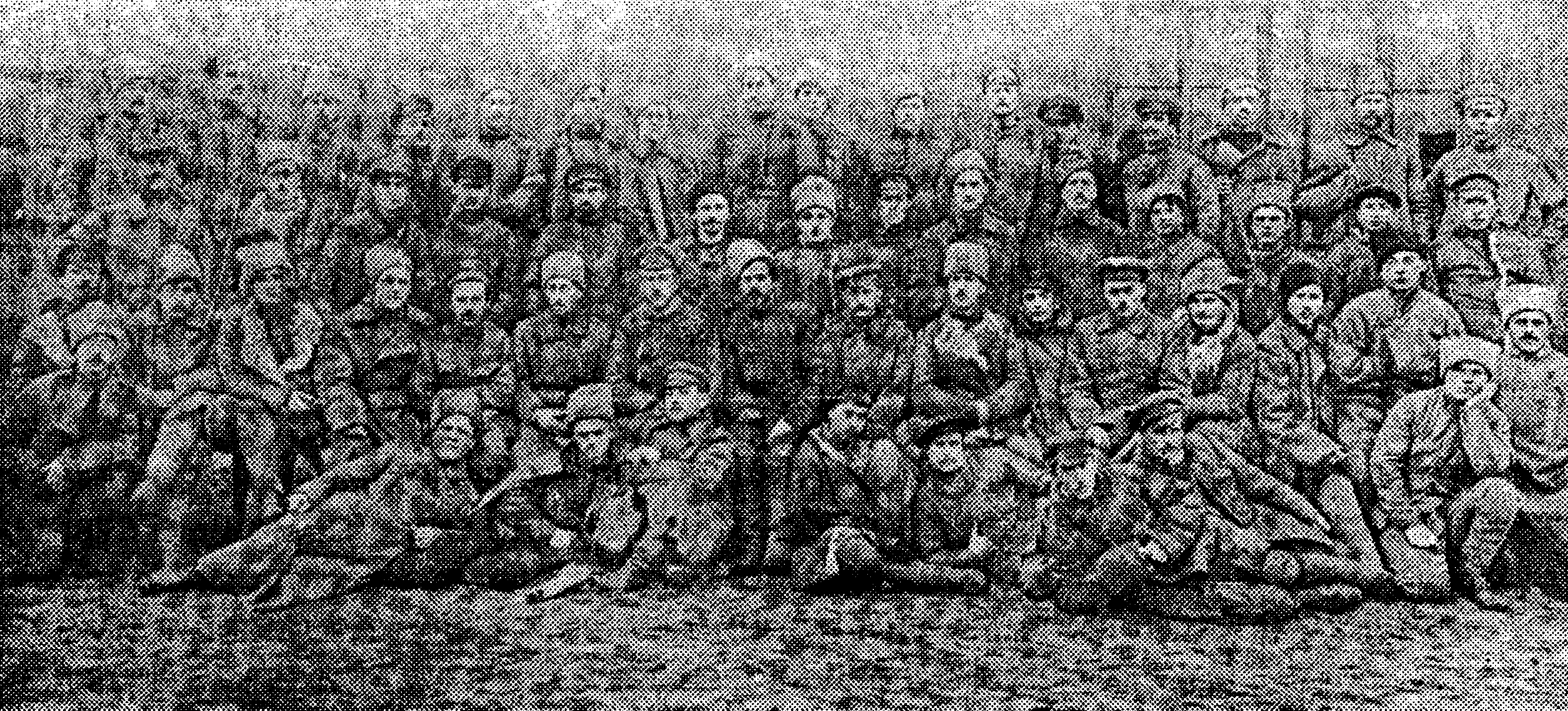Бывшие петлюровские военнопленные, — офицеры и добровольцы Киевской дружины генерала Кирпичева и Полтавского добровольческого батальона, лагерь Альт-Дам, Штетин