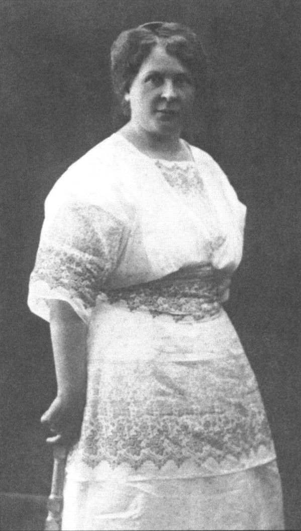 Варвара Михайловна Булгакова, мать М.А. Булгакова. 1914 г.